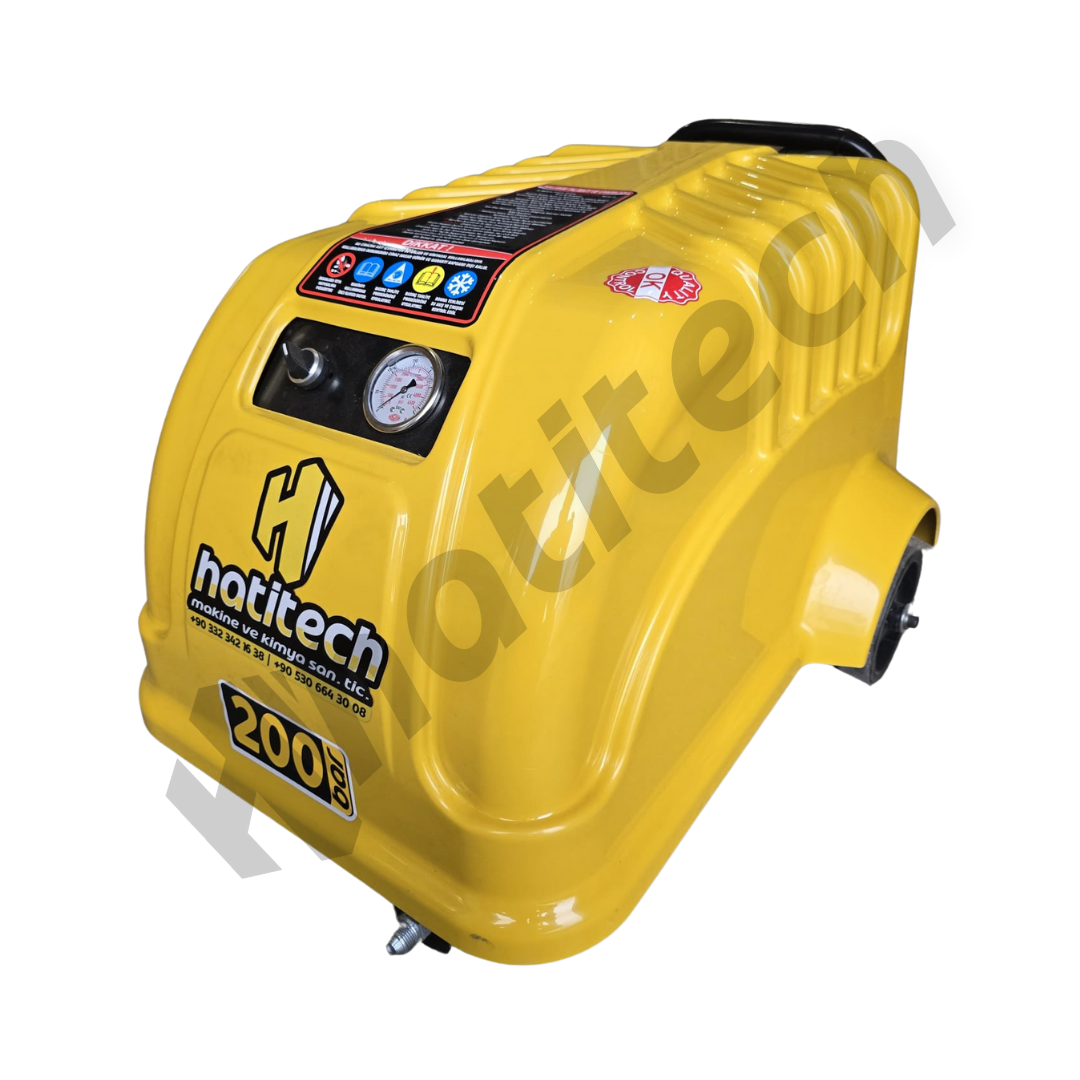 200 BAR YÜKSEK BASINÇLI OTO YIKAMA MAKİNESİ (YERLİ POMPA)