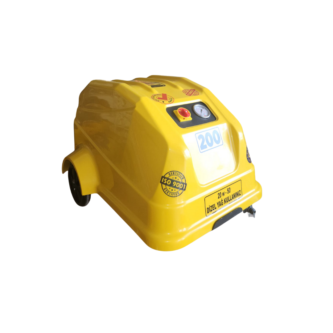 200 BAR YÜKSEK BASINÇLI OTO YIKAMA MAKİNESİ (YERLİ POMPA)