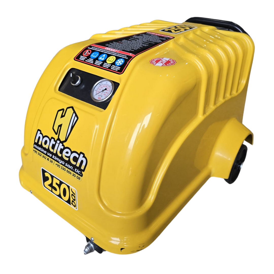 250 BAR YÜKSEK BASINÇLI OTO YIKAMA MAKİNESİ (YERLİ POMPALI)